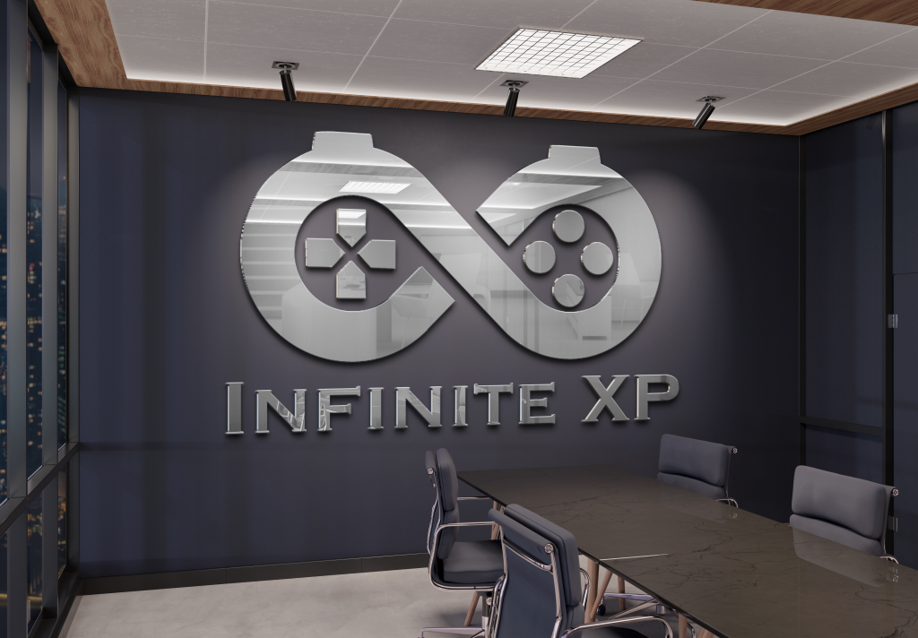 infinite xp logo mockup 1