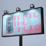 bubblium billboard mockup