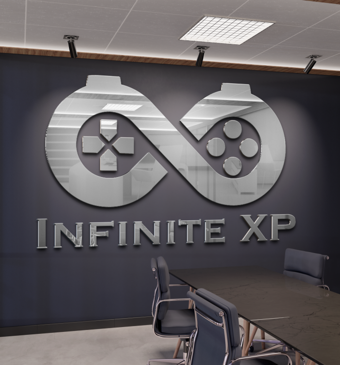 infinite xp logo mockup 1